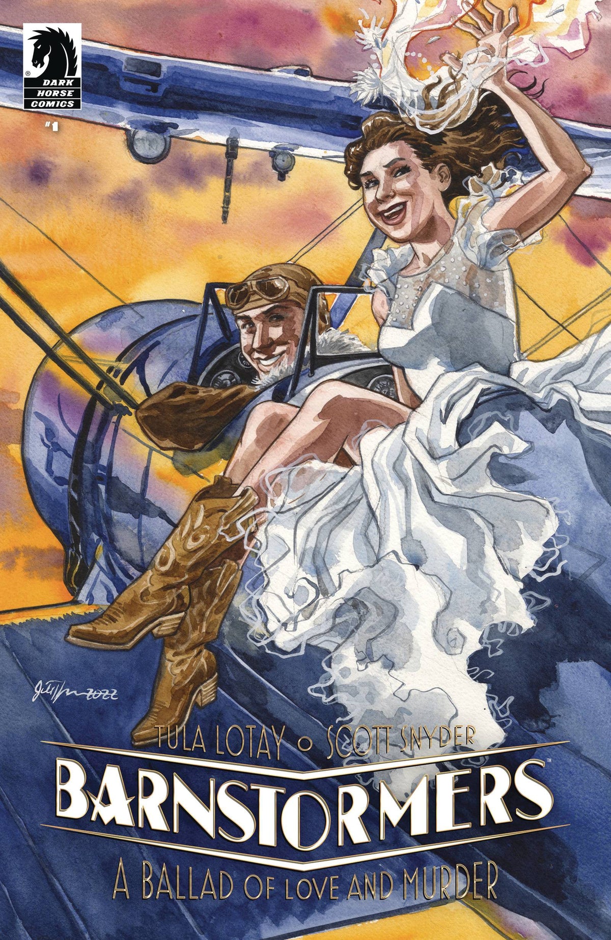 Dark Horse Comic Books BARNSTORMERS #1 CVR E FOIL LOTAY VAR 76156801089300151 MAY231261