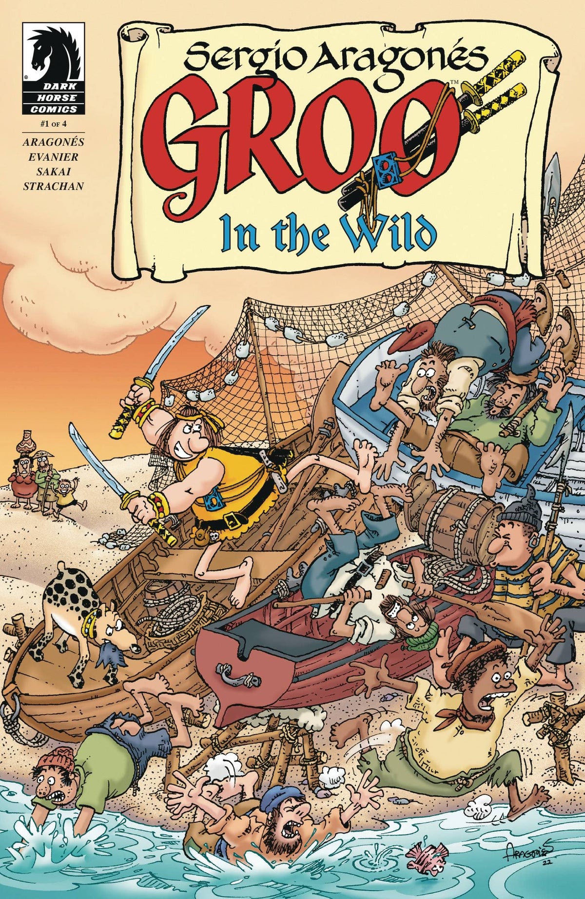 Dark Horse Comic Books GROO IN WILD #1 76156801090900111 MAY231274
