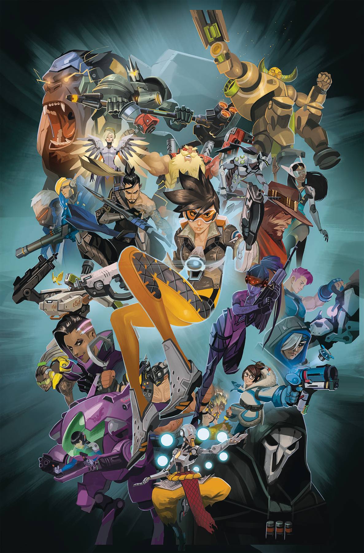 Dark Horse Comics Books OVERWATCH ANTHOLOGY HC VOL 01 9781506705408 AUG220451