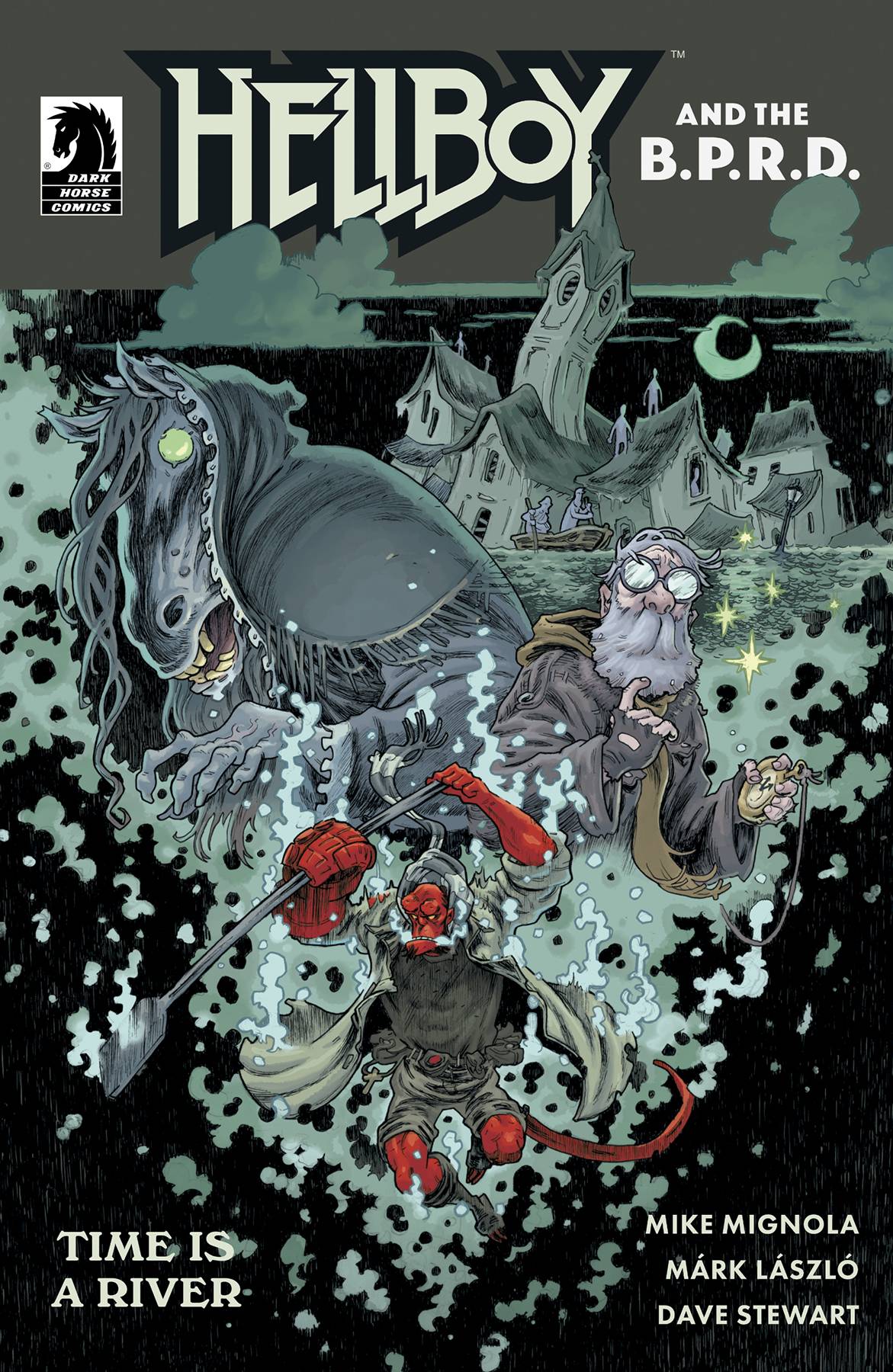 Dark Horse Comics Comic Books HELLBOY & BPRD TIME IS A RIVER ONE-SHOT CVR A LASZLO 76156800984200111 MAY220421
