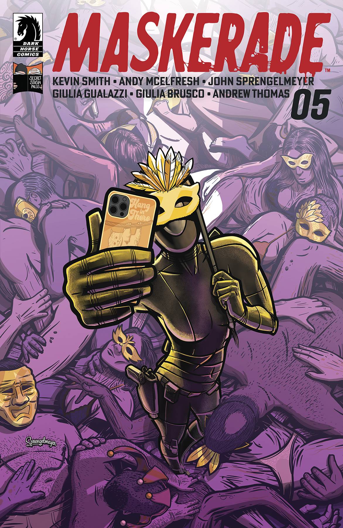 Dark Horse Comics Comic Books MASKERADE #5 (OF 4) CVR A SPRENGELMEYER & SEGALA 76156801002200511 MAR230322