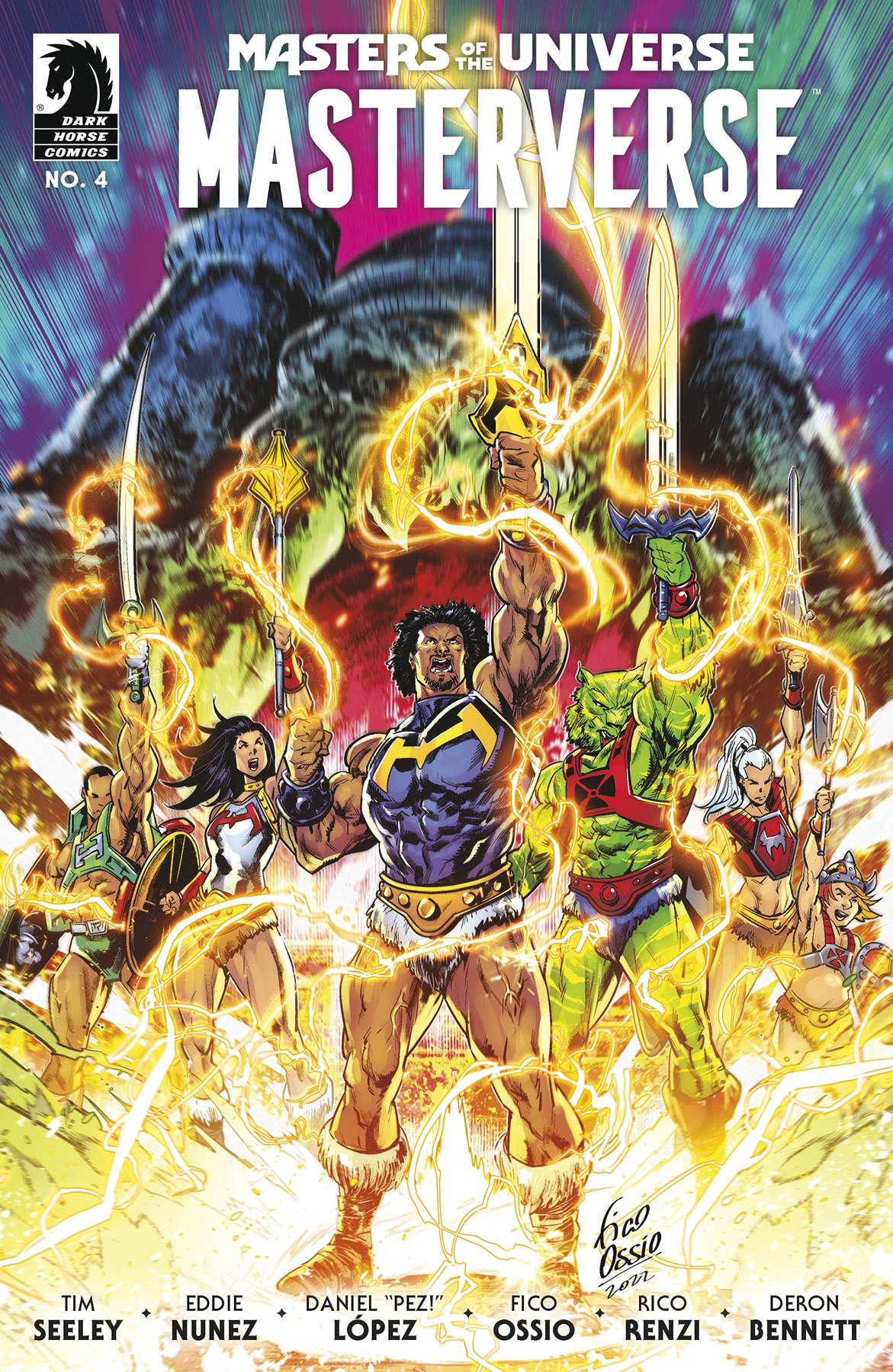 Dark Horse Comics Comic Books MASTERS OF UNIVERSE MASTERVERSE #4 (OF 4) CVR C OSSIO 76156801059600431 MAR230302