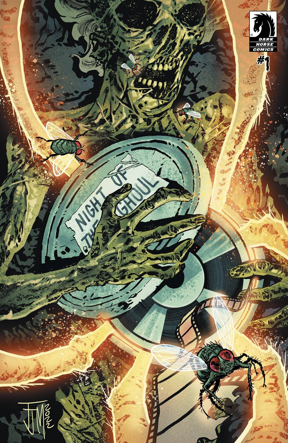 Dark Horse Comics Comic Books > Incentives NIGHT OF THE GHOUL #1 (OF 3) CVR G 1:500 INCV MANAPUL 76156801017600171 AUG220374