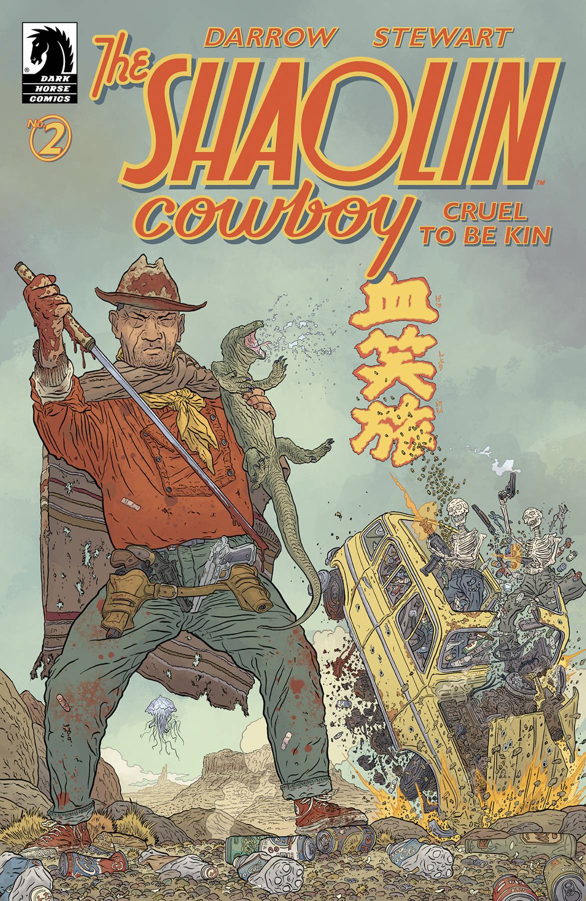 Dark Horse Comics Comic Books SHAOLIN COWBOY CRUEL TO BE KIN #2 (OF 7) CVR A DARROW (MR) 76156800922400211 APR220290