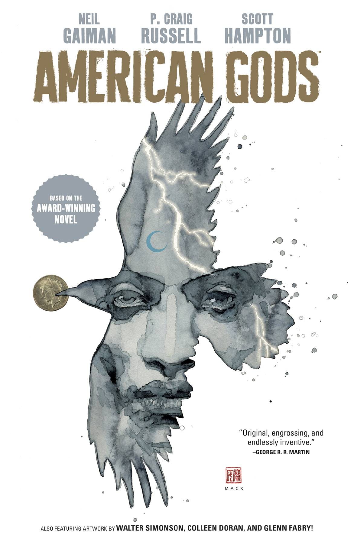 DARK HORSE PRH Graphic Novel American Gods TP Vol 01 Shadows 9781506734996 SEP220506