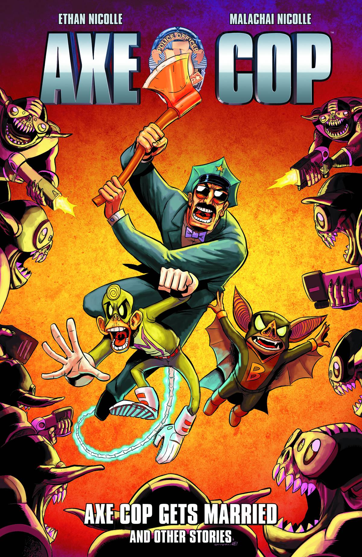 DARK HORSE PRH Graphic Novel Axe Cop TP Vol 05 Axe Cop Gets Married 9781616552459 SEP220590