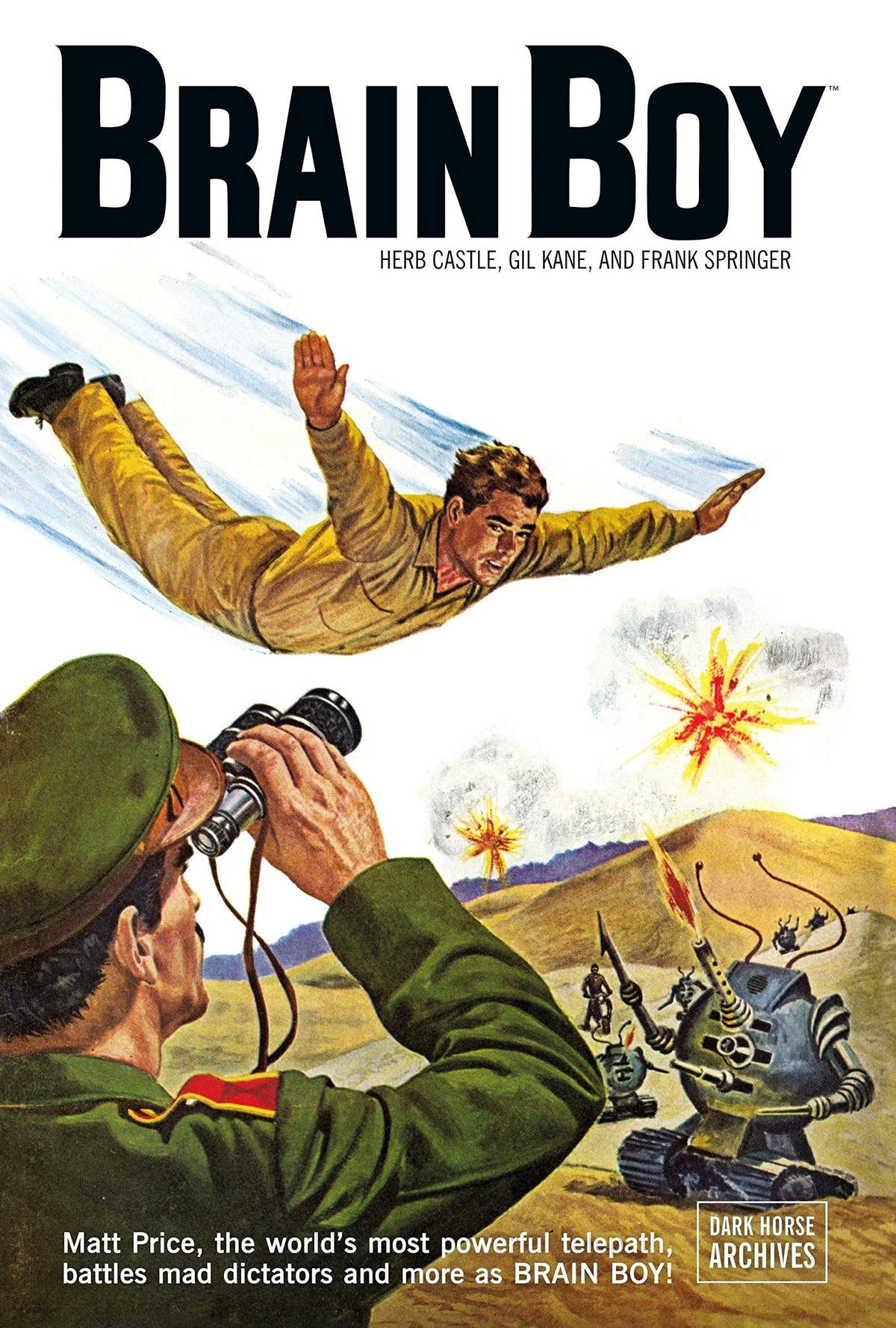 DARK HORSE PRH Graphic Novel Brain Boy Archives HC 9781595828163 AUG110050