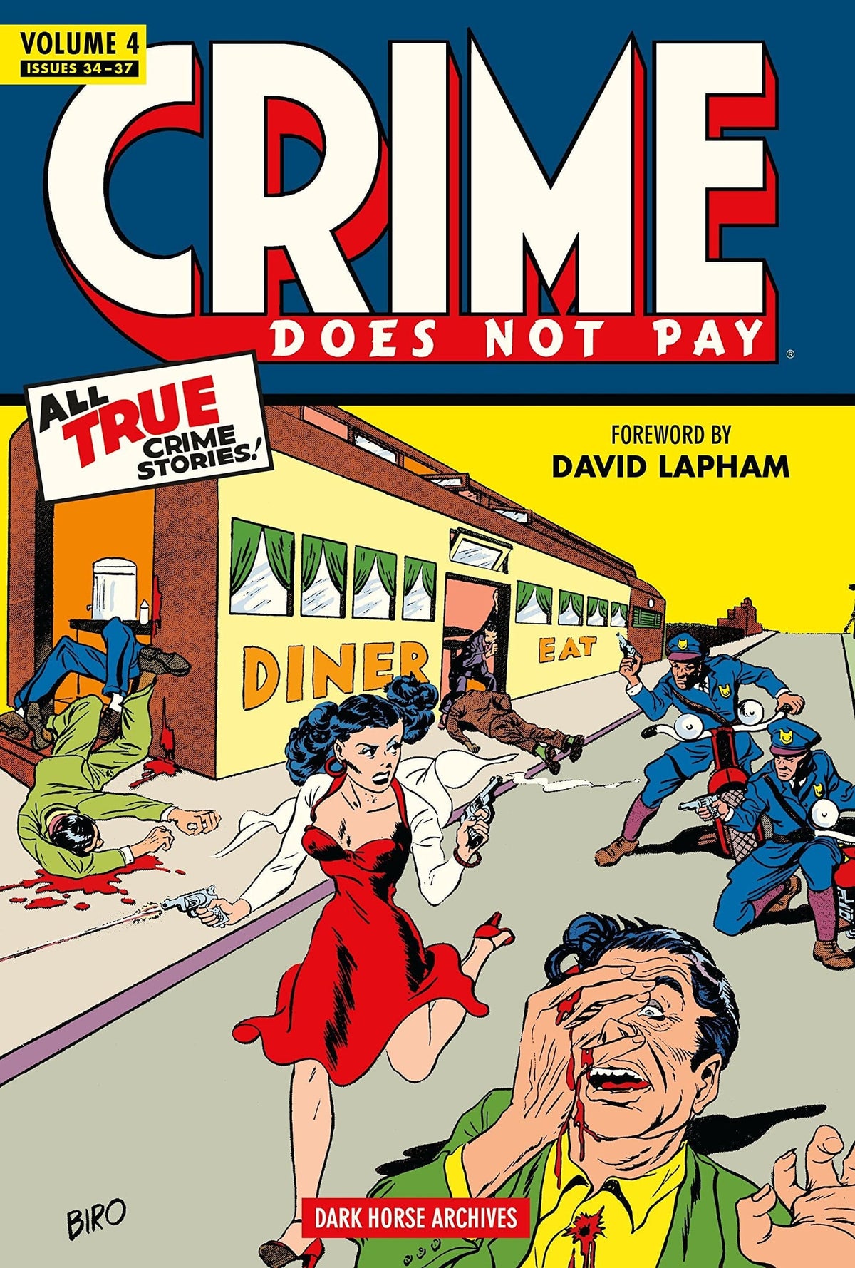 DARK HORSE PRH Graphic Novel Crime Does Not Pay Archives HC Vol 04 9781616551193 NOV120058