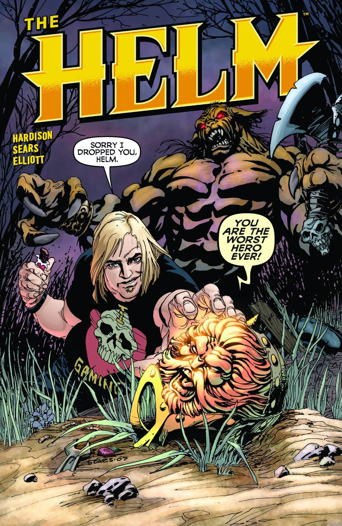 DARK HORSE PRH Graphic Novel Helm TP Vol 01 9781595822611 DEC080040