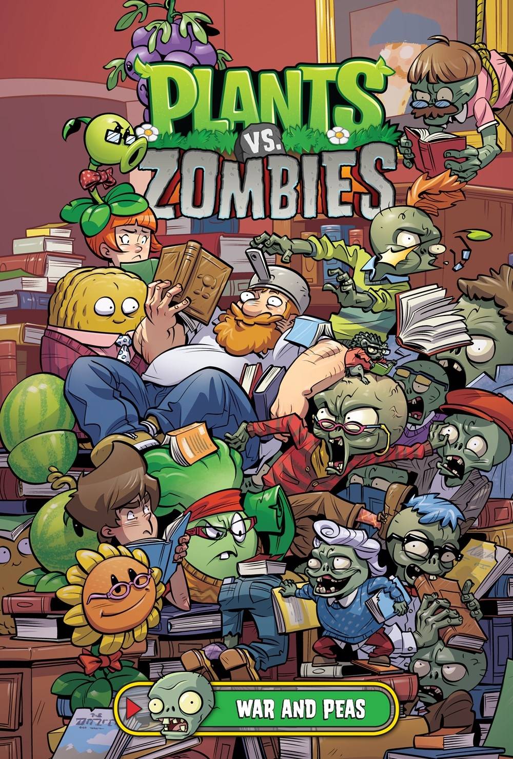 DARK HORSE PRH Graphic Novel Plants Vs Zombies War And Peas HC 9781506706771 SEP220632