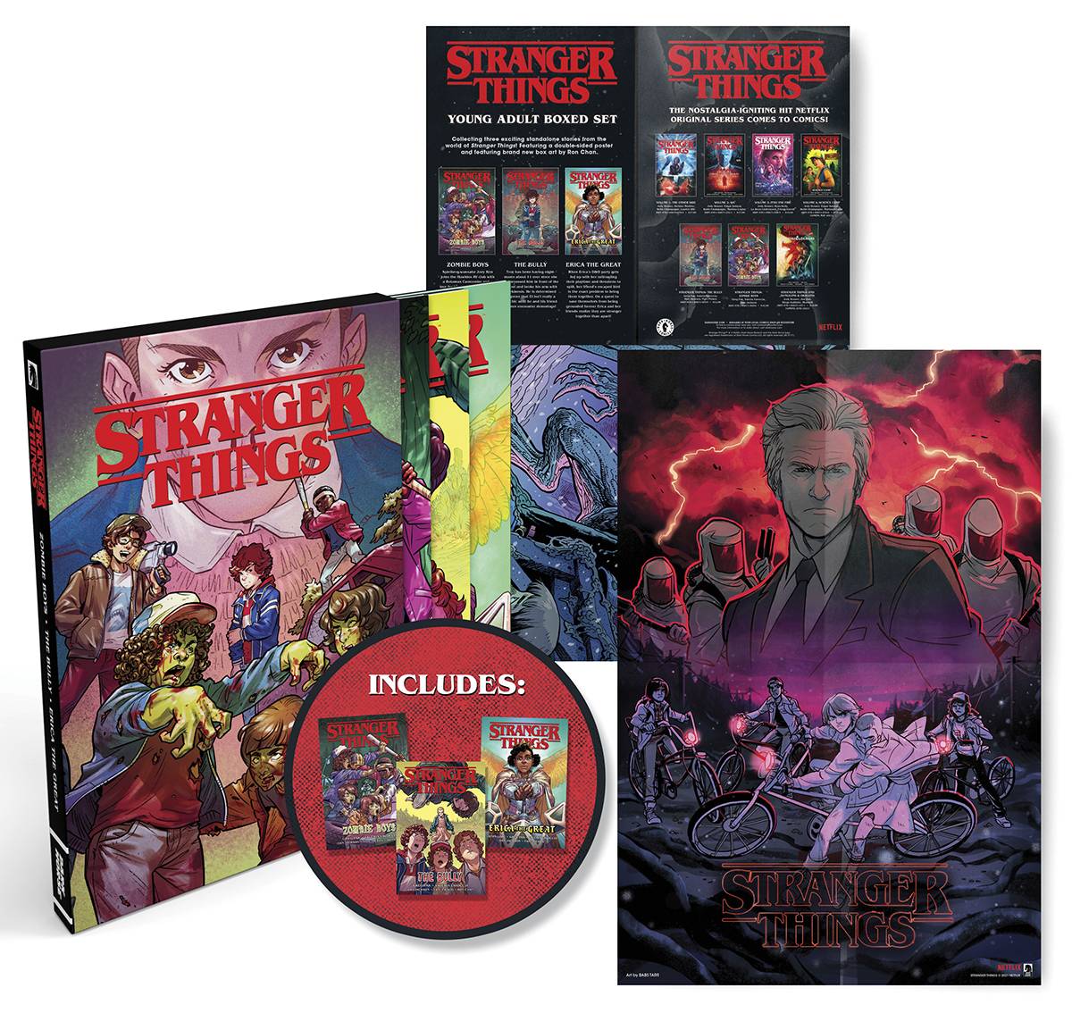 DARK HORSE PRH Graphic Novel Stranger Things Ya Boxed Set 9781506727721 SEP220639