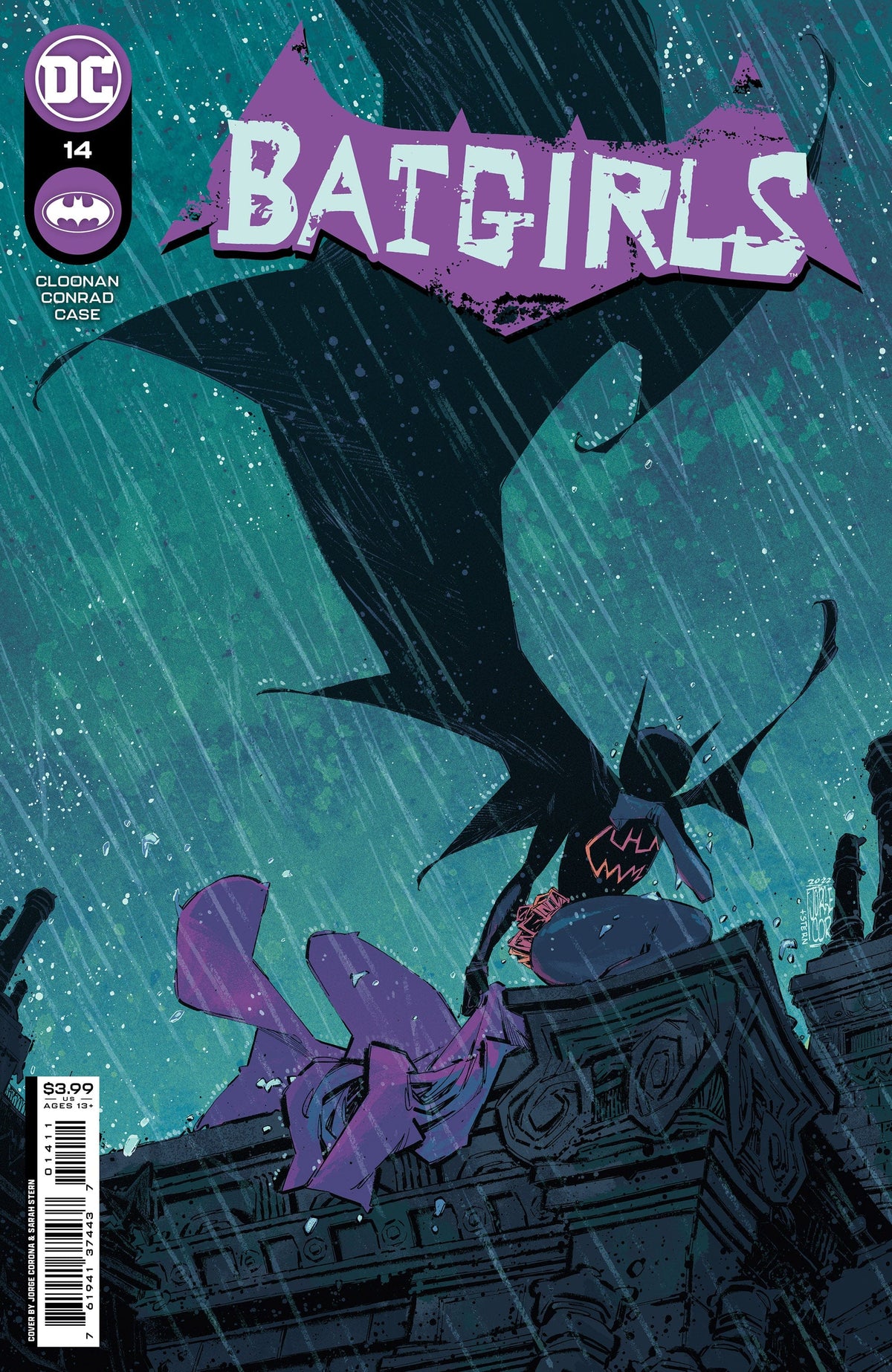 DC Comics Comic Books BATGIRLS #14 CVR A JORGE CORONA 76194137443701411 1122DC140