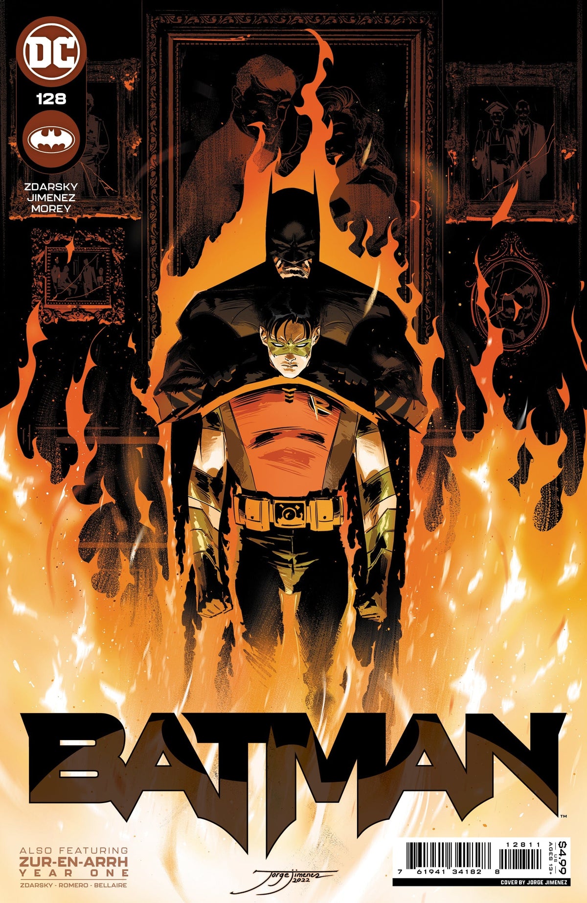DC Comics Comic Books BATMAN #128 CVR A JORGE JIMENEZ 76194134182812811 0822DC001