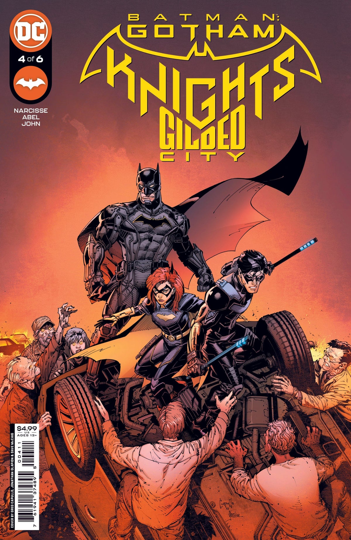 DC Comics Comic Books BATMAN GOTHAM KNIGHTS GILDED CITY #4 (OF 6) CVR A GREG CAPULLO 76194137489500411 1122DC147