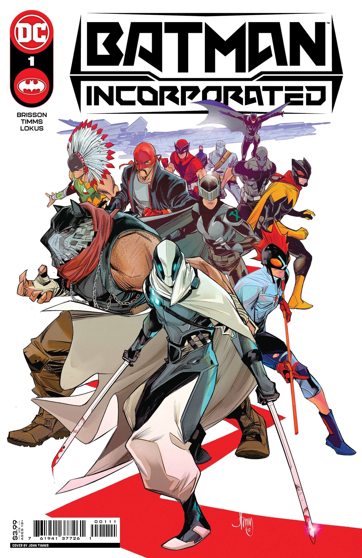 DC Comics Comic Books BATMAN INCORPORATED #1 CVR A JOHN TIMMS 76194137726100111 0822DC045