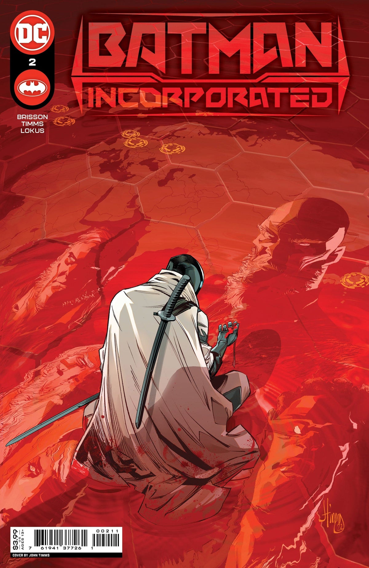 DC Comics Comic Books BATMAN INCORPORATED #2 CVR A JOHN TIMMS 76194137726100211 0922DC152