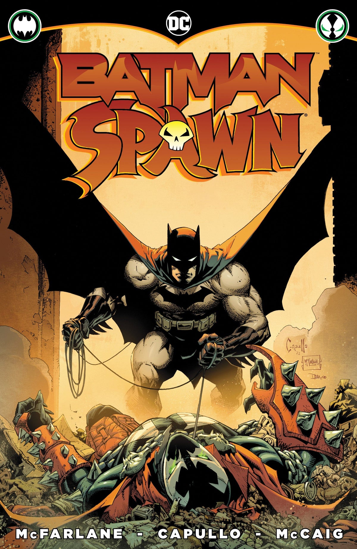 DC Comics Comic Books BATMAN SPAWN #1 (ONE SHOT) CVR A GREG CAPULLO BATMAN 76194137888600111 1022DC001
