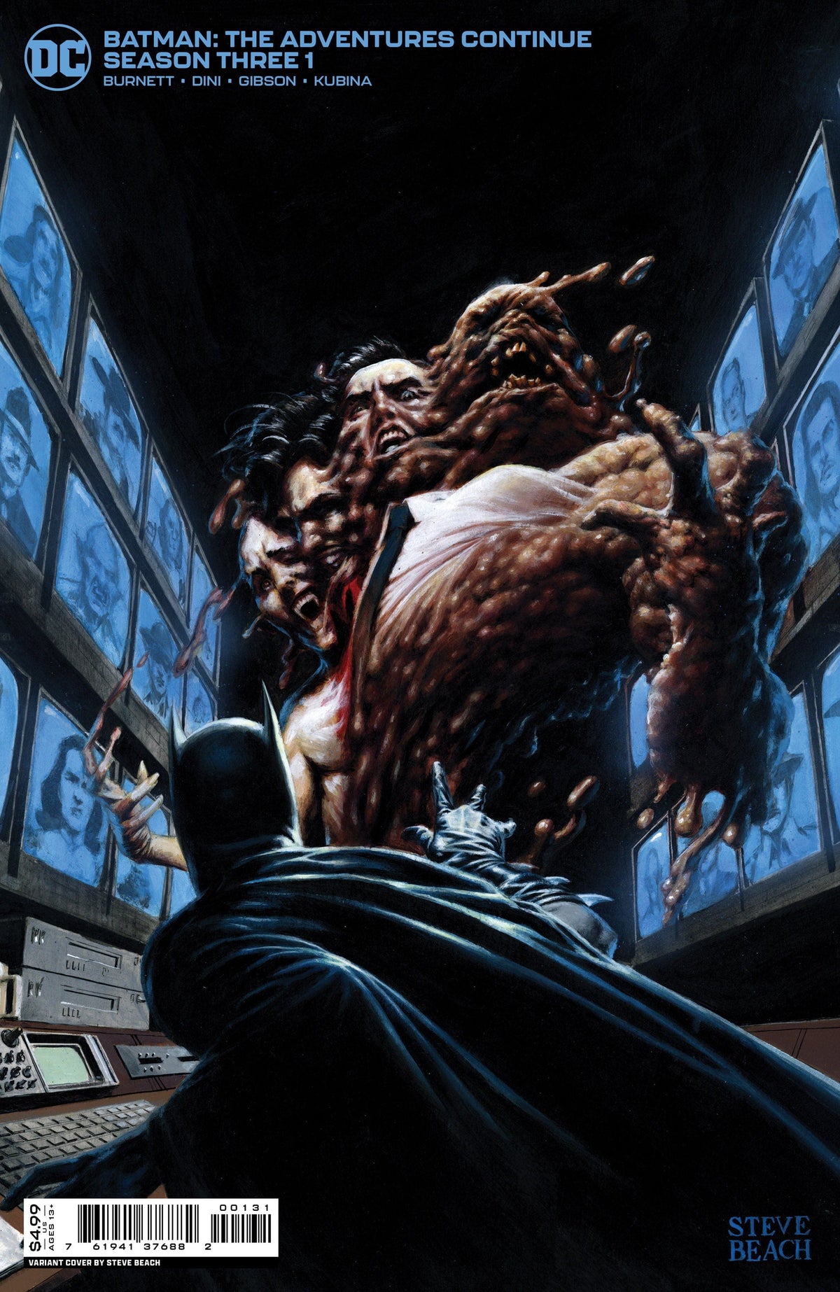 DC Comics Comic Books BATMAN THE ADVENTURES CONTINUE SEASON 3 #1 (OF 7) CVR C STEVE BEACH VILLAIN CARD STOCK VAR 76194137688200131 1122DC066