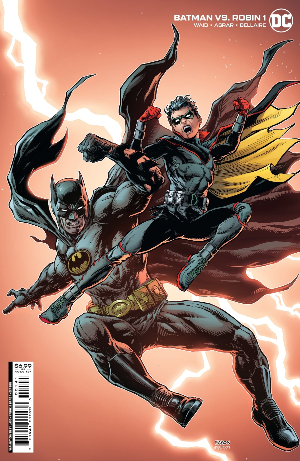 DC Comics Comic Books BATMAN VS ROBIN #1 (OF 5) CVR D JASON FABOK CARD STOCK VAR 76194137523600141 0722DC010