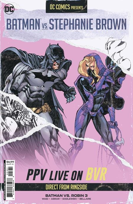 DC Comics Comic Books BATMAN VS ROBIN #3 (OF 5) CVR H MARIO FOX FOCCILLO FIGHT POSTER BATMAN VS SPOILER CARD STOCK VAR 76194137523600381 0922DC845