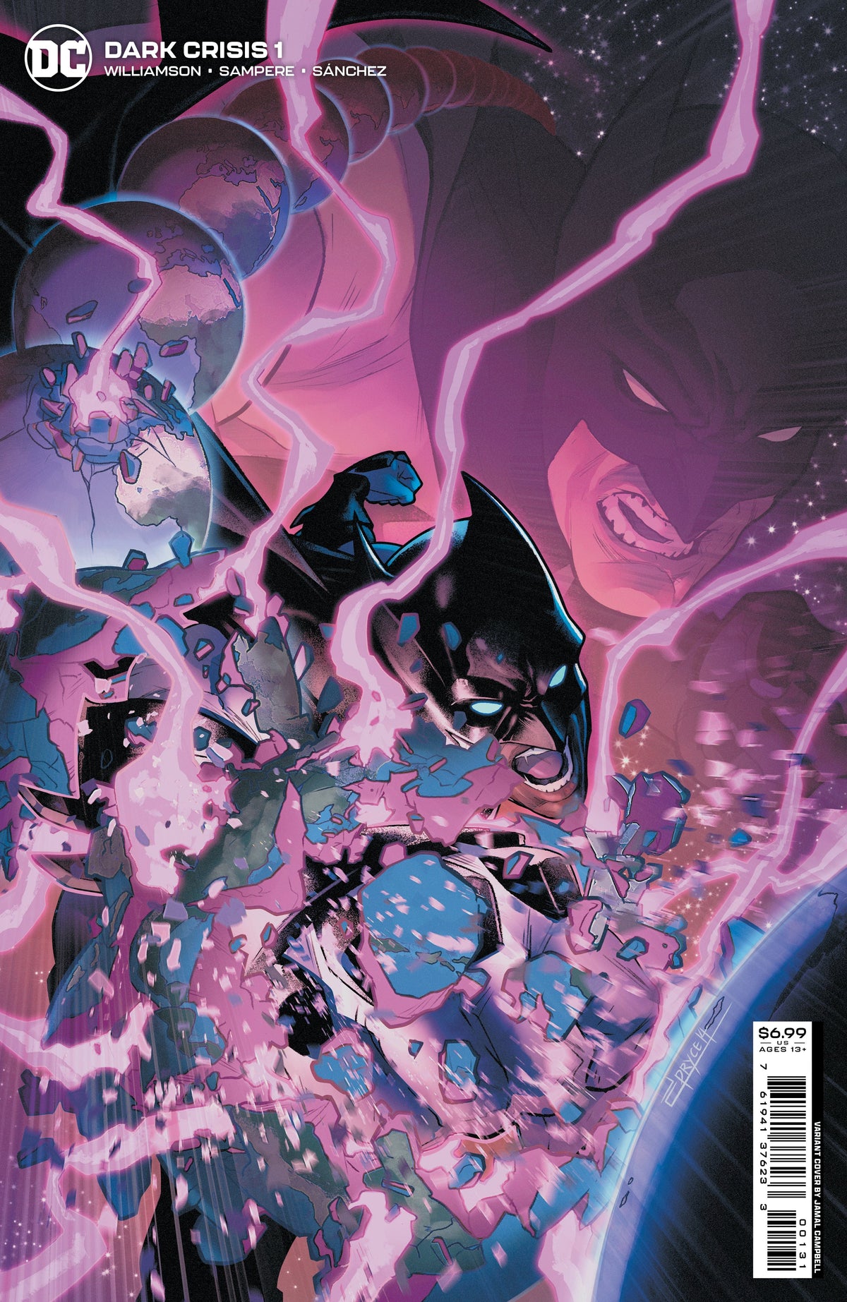 DC Comics Comic Books DARK CRISIS #1 (OF 7) CVR C JAMAL CAMPBELL CARD STOCK VAR 76194137623300131 0422DC008