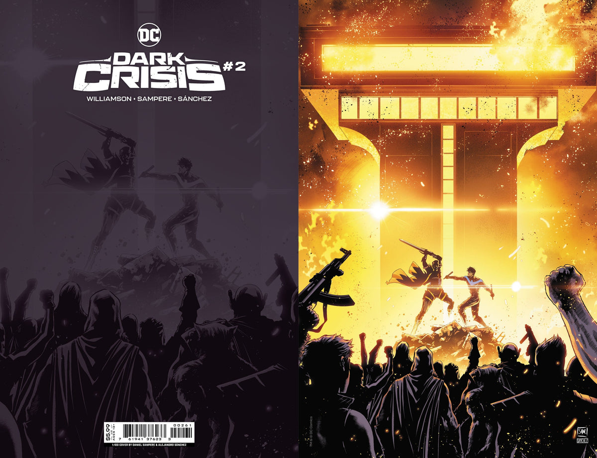 DC Comics Comic Books > Incentives DARK CRISIS #2 (OF 7) CVR F INC 1:100 FOIL VAR 76194137623300261 0522DC022