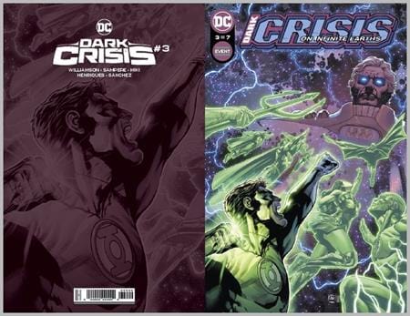 DC Comics Comic Books > Incentives DARK CRISIS ON INFINITE EARTHS #3 Second Printing Cvr B Inc 1:25 Daniel Sampere Foil Card Stock 76194137623300391 0622DC840