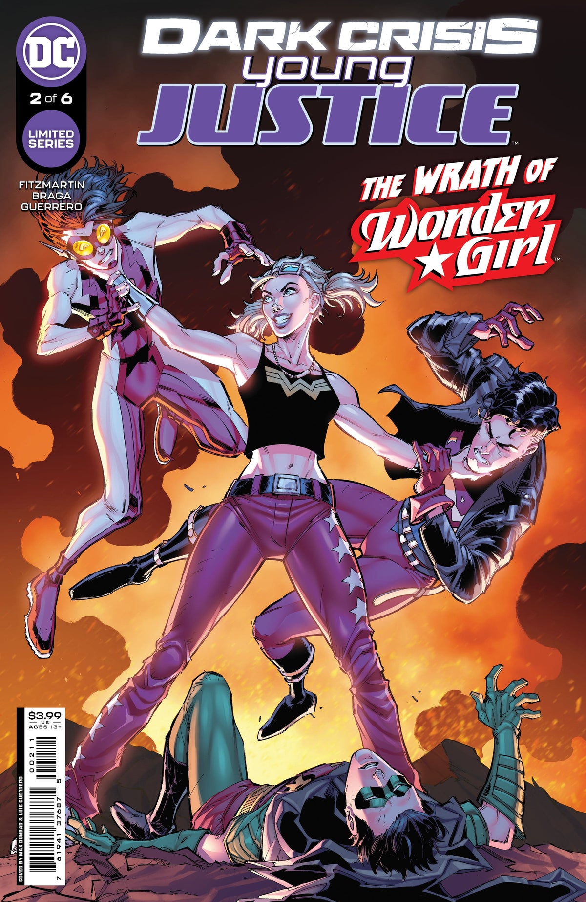 DC Comics Comic Books DARK CRISIS YOUNG JUSTICE #2 (OF 6) CVR A MAX DUNBAR 76194137687500211 0522DC026