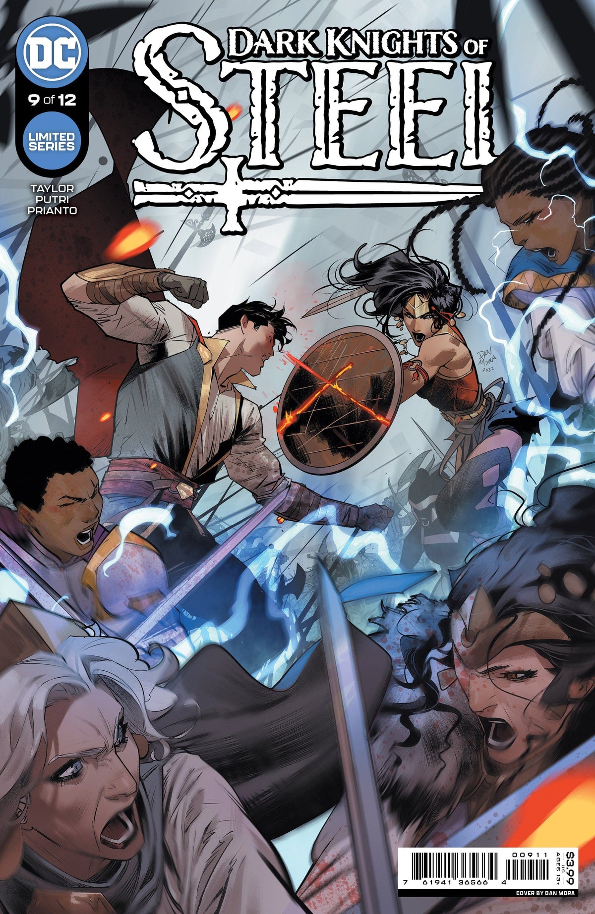 DC Comics Comic Books DARK KNIGHTS OF STEEL #9 (OF 12) CVR A DAN MORA 76194136566400911 1022DC201