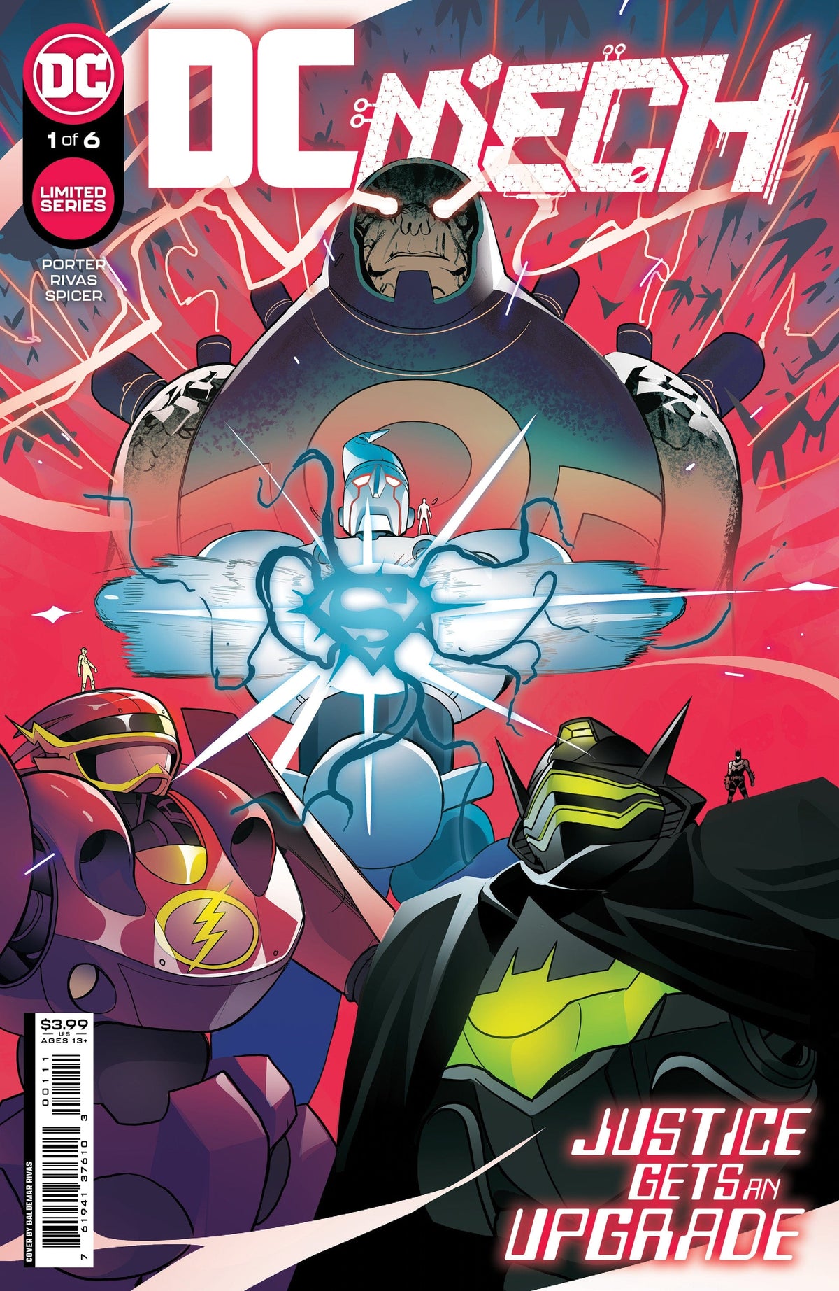 DC Comics Comic Books DC MECH #1 (OF 6) CVR A BALDEMAR RIVAS 76194137610300111 0522DC035