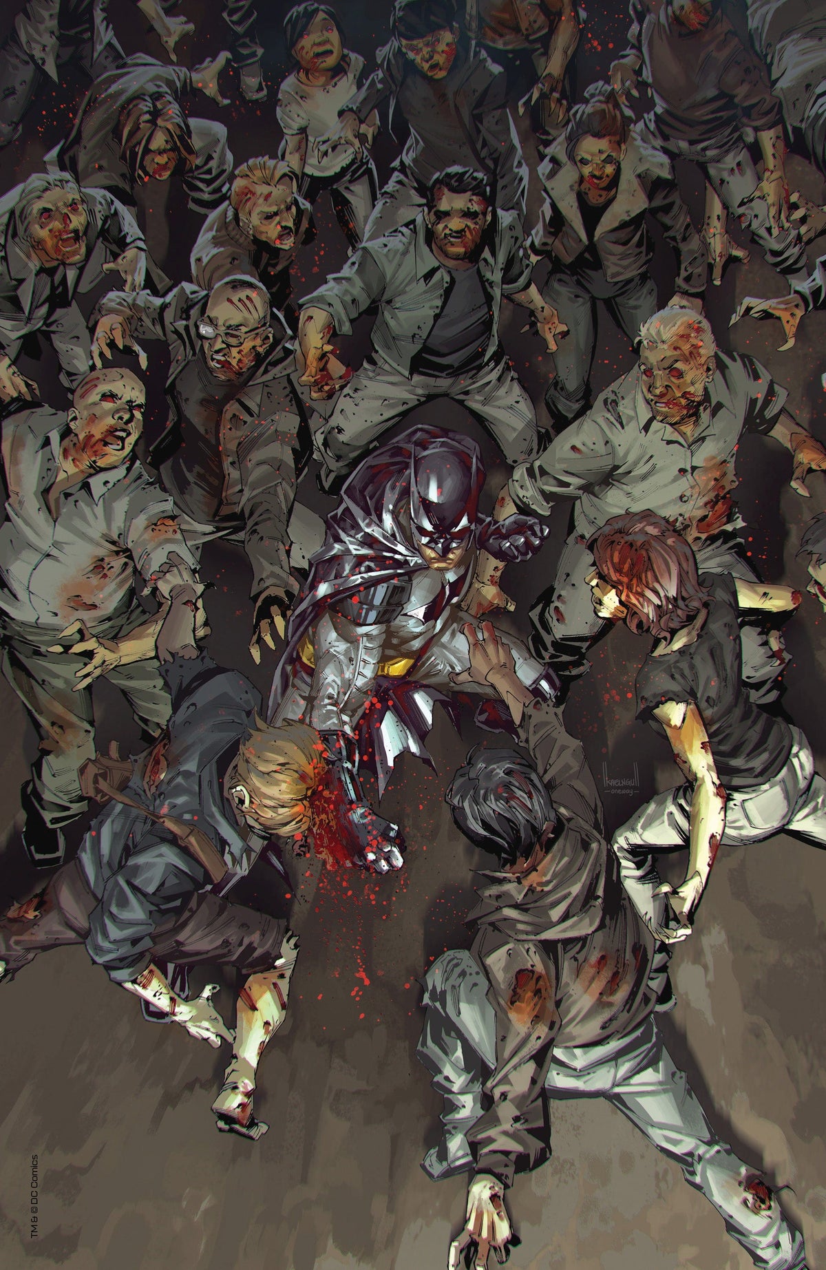 DC Comics Comic Books DCEASED WAR OF THE UNDEAD GODS #1 (OF 8) CVR B KAEL NGU ACETATE CARD STOCK VAR 76194137491800121 0622DC027