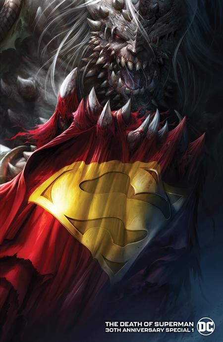 DEATH OF SUPERMAN 30TH ANNIVERSARY SPECIAL #1 (ONE-SHOT) THIRD EYE B - DOOMSDAY'S REIGN BUNDLE