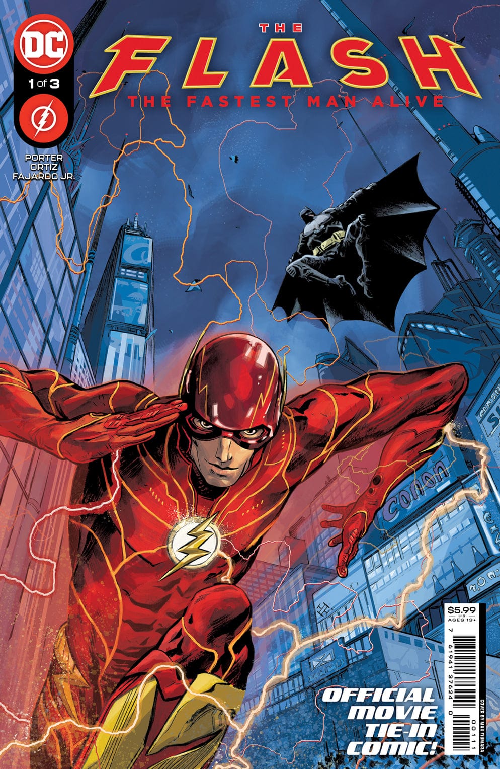 DC Comics Comic Books FLASH THE FASTEST MAN ALIVE #1 (OF 3) CVR A MAX FIUMARA 76194137624000111 0722DC068