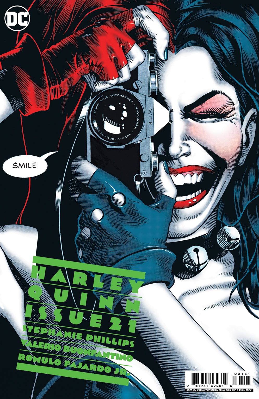 DC Comics Comic Books HARLEY QUINN #21 CVR C RYAN SOOK HOMAGE CARD STOCK VAR 76194137281502151 0622DC070