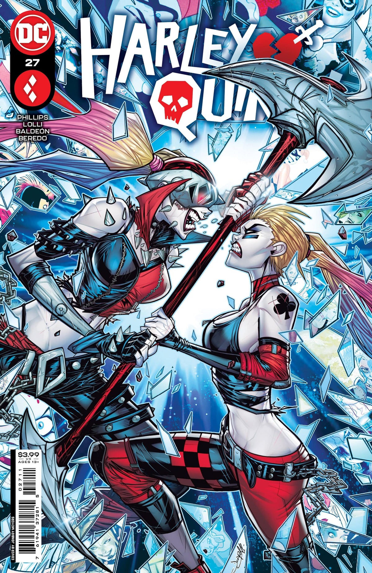 DC Comics Comic Books HARLEY QUINN #27 CVR A JONBOY MEYERS 76194137281502711 1222DC185