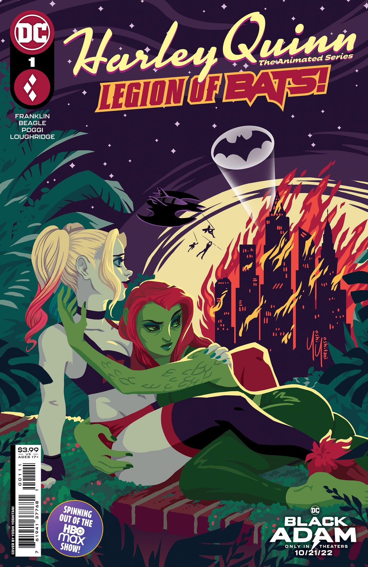 DC Comics Comic Books HARLEY QUINN THE ANIMATED SERIES LEGION OF BATS #1 (OF 6) CVR A YOSHI YOSHITANI (MR) 76194137768100111 0822DC033