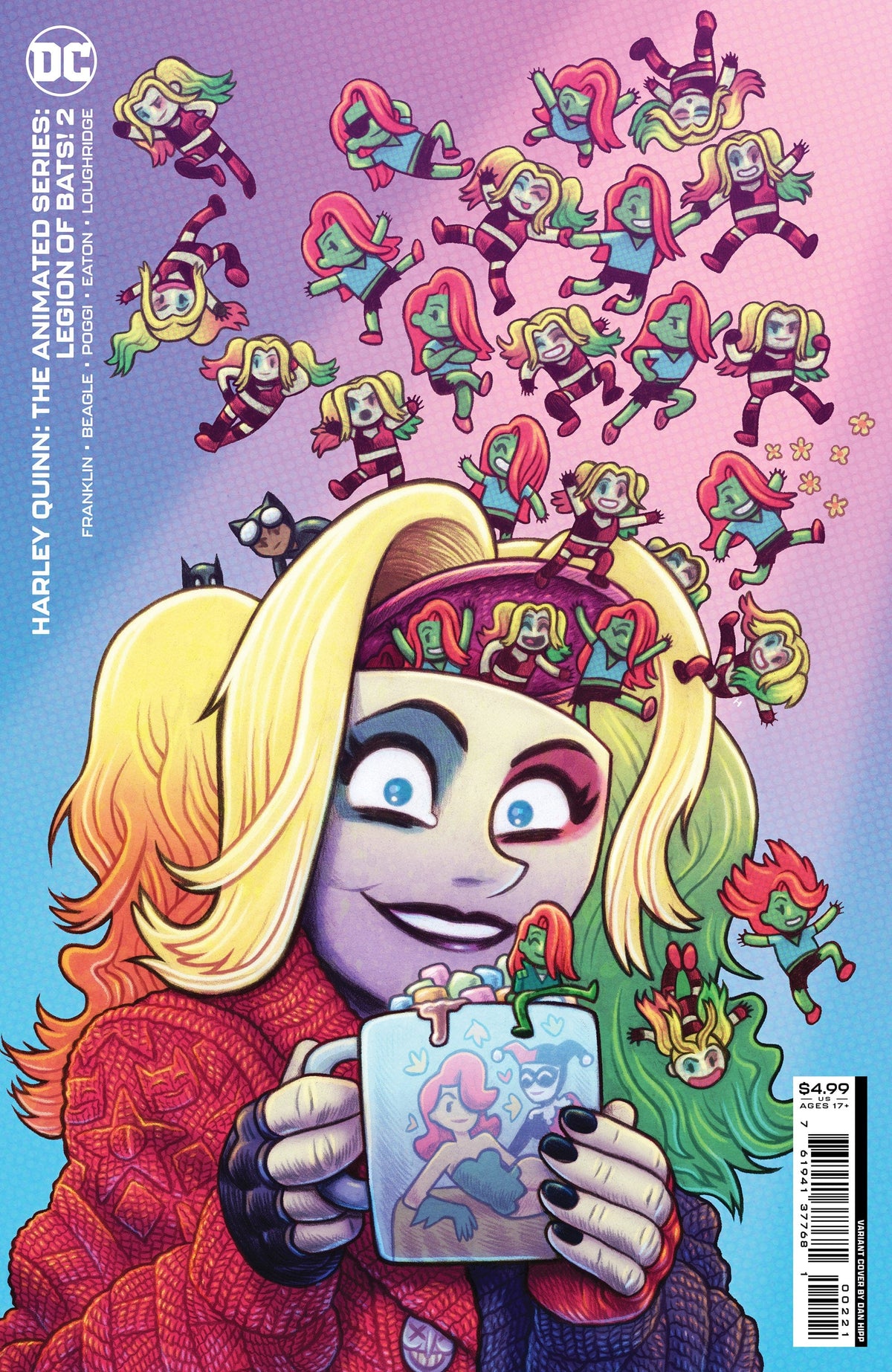 DC Comics Comic Books HARLEY QUINN THE ANIMATED SERIES LEGION OF BATS #2 (OF 6) CVR B DAN HIPP CARD STOCK VAR (MR) 76194137768100221 0922DC222