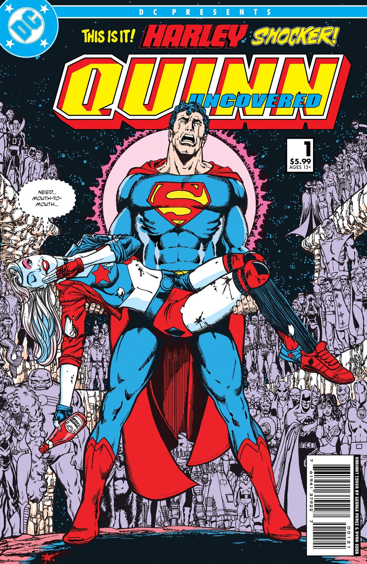 DC Comics Comic Books HARLEY QUINN UNCOVERED #1 (ONE SHOT) CVR B RYAN SOOK HOMAGE VAR 76194137922700121 1022DC143