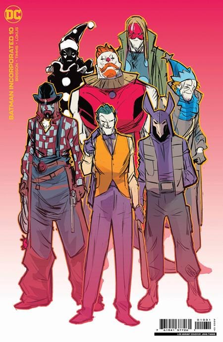 DC Comics Comic Books > Incentives BATMAN INCORPORATED #10 CVR C INC 1:25 JOHN TIMMS CARD STOCK VAR 76194137726101031 0523DC222
