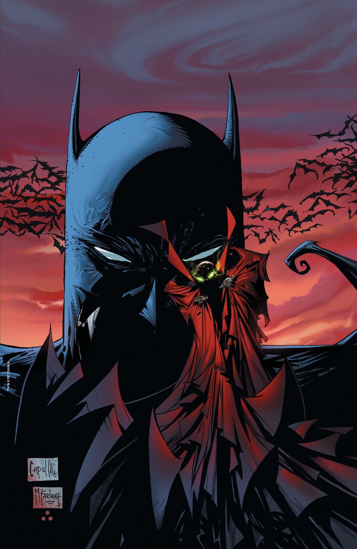 DC Comics Comic Books > Incentives BATMAN SPAWN #1 (ONE SHOT) CVR K TEAM GREG CAPULLO & TODD MCFARLANE VAR 76194137888600191 1022DC011