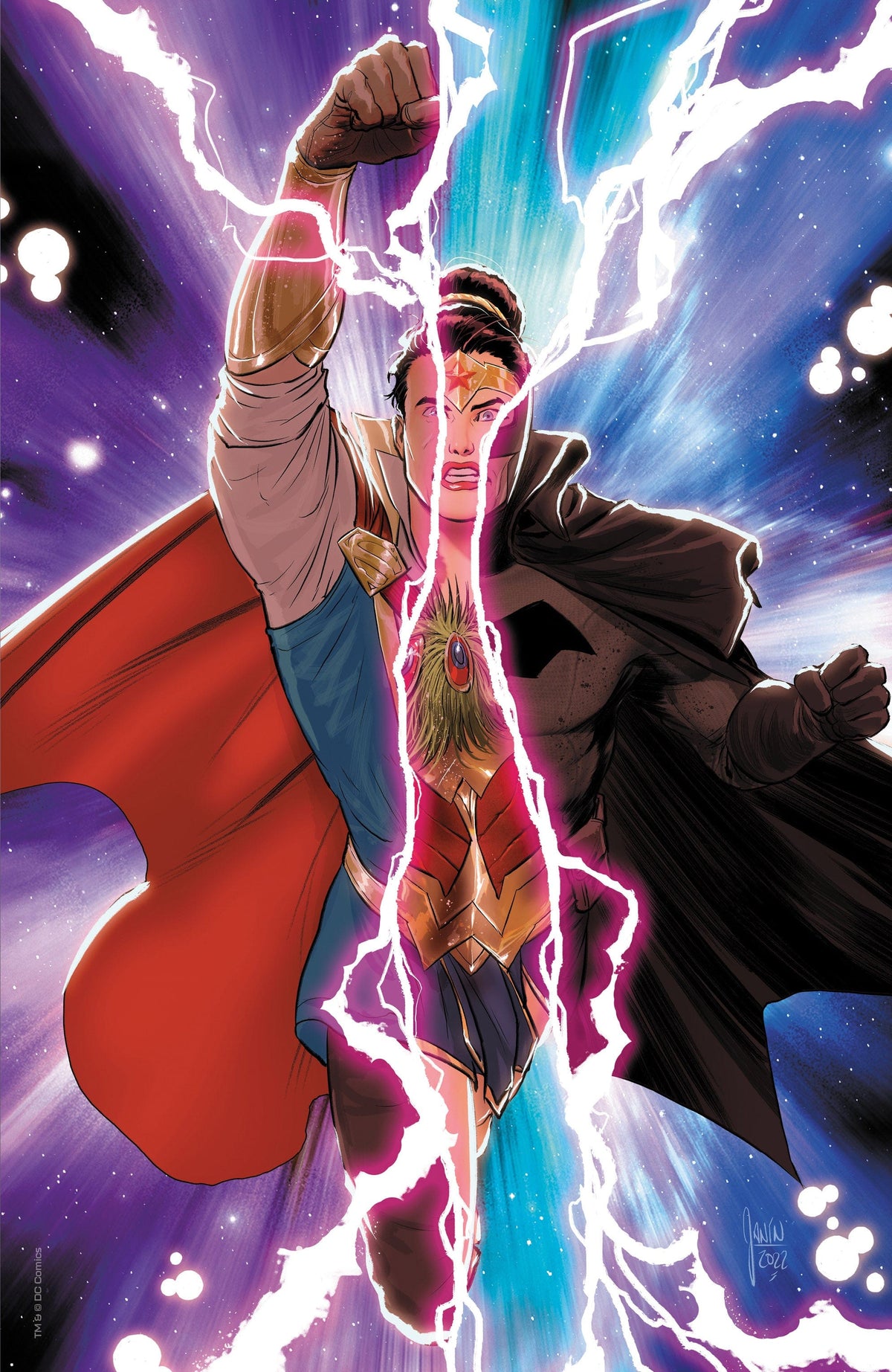 DC Comics Comic Books > Incentives DARK CRISIS BIG BANG #1 (ONE SHOT) CVR F INC 1:25 MIKEL JANIN FOIL CARD STOCK VAR 76194137897800161 1022DC110