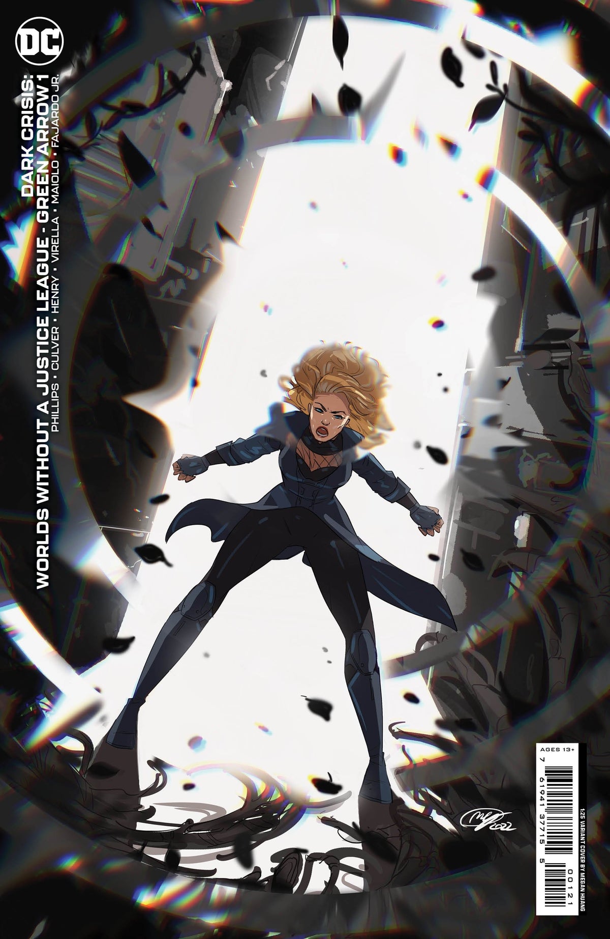 DC Comics Comic Books > Incentives DARK CRISIS WORLDS WITHOUT A JUSTICE LEAGUE GREEN ARROW #1 (ONE SHOT) CVR B INC 1:25 MEGAN HUANG VAR 76194137715500121 0822DC063