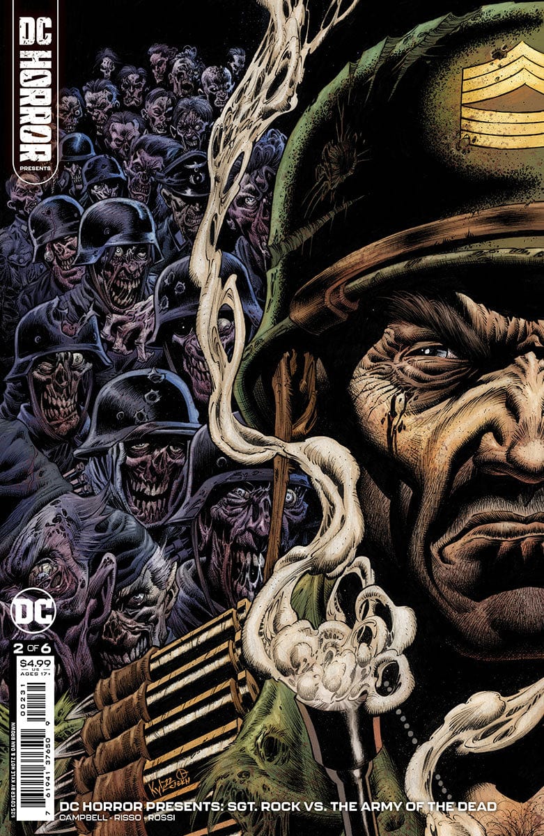 DC Comics Comic Books > Incentives DC HORROR PRESENTS SGT ROCK VS THE ARMY OF THE DEAD #2 (OF 6) CVR C INC 1:25 KYLE HOTZ CARD STOCK VAR (MR) 76194137650900231 0822DC092