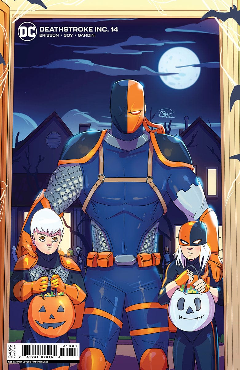 DC Comics Comic Books > Incentives DEATHSTROKE INC #14 CVR C INC 1:25 MEGAN HUANG CARD STOCK VAR 76194137316401431 0822DC154