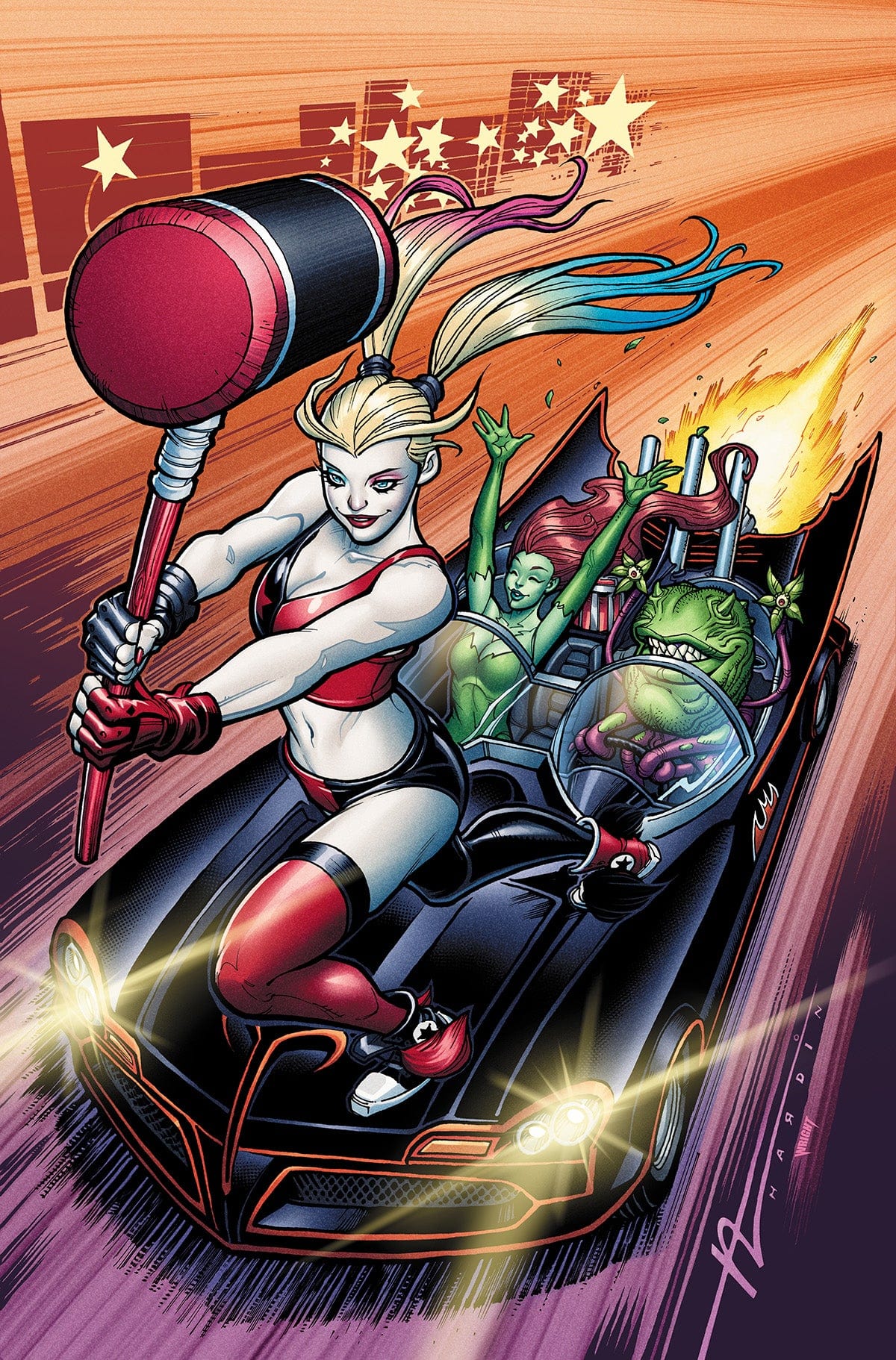 DC Comics Comic Books > Incentives HARLEY QUINN THE ANIMATED SERIES LEGION OF BATS #5 (OF 6) CVR C INC 1:25 CHAD HARDIN CARD STOCK VAR (MR) 76194137768100531 1222DC192