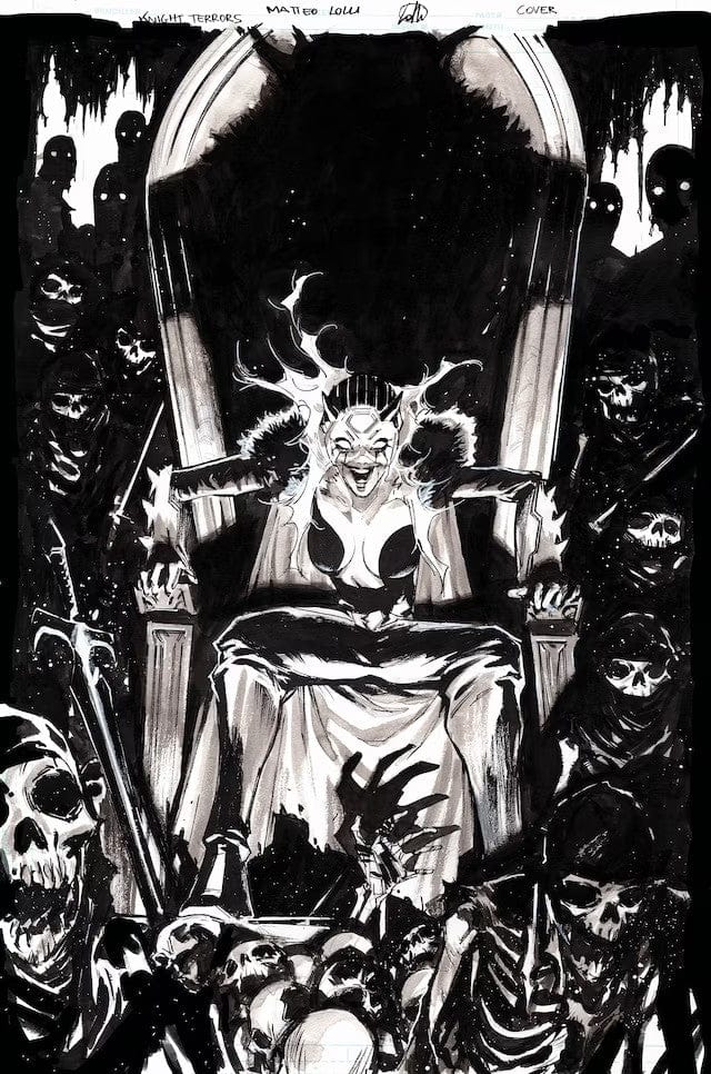 DC Comics Comic Books > Incentives KNIGHT TERRORS ANGEL BREAKER #1 (OF 2) CVR F INC 1:50 MATTEO LOLLI CARD STOCK VAR 76194138152700151 0523DC125