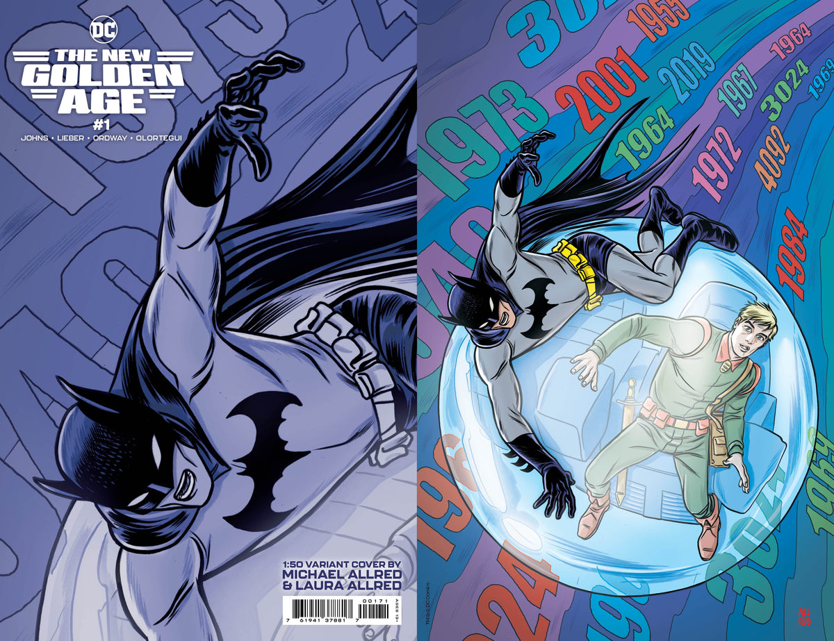 DC Comics Comic Books > Incentives NEW GOLDEN AGE #1 (ONE SHOT) CVR G INC 1:50 MICHAEL ALLRED FOIL CARD STOCK VAR 76194137881700171 0922DC038