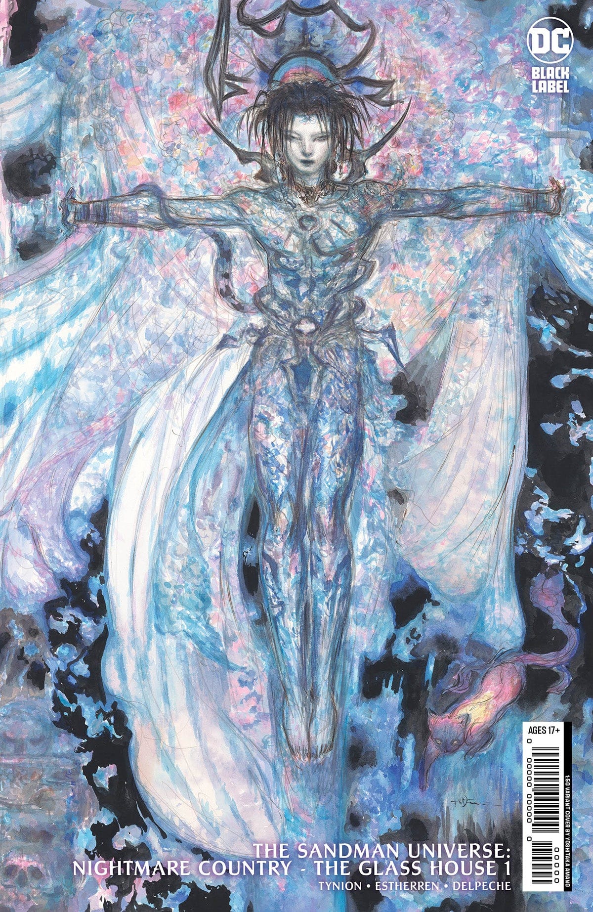 DC Comics Comic Books > Incentives SANDMAN UNIVERSE NIGHTMARE COUNTRY THE GLASS HOUSE #1 (OF 6) CVR D INC 1:50 YOSHITAKA AMANO FOIL VAR (MR) 76194137951700151 0223DC083