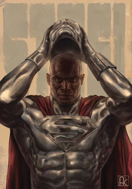 DC Comics Comic Books > Incentives STEELWORKS #1 (OF 6) CVR E INC 1:25 ARIEL COLON CARD STOCK VAR 76194138015500151 0423DC069