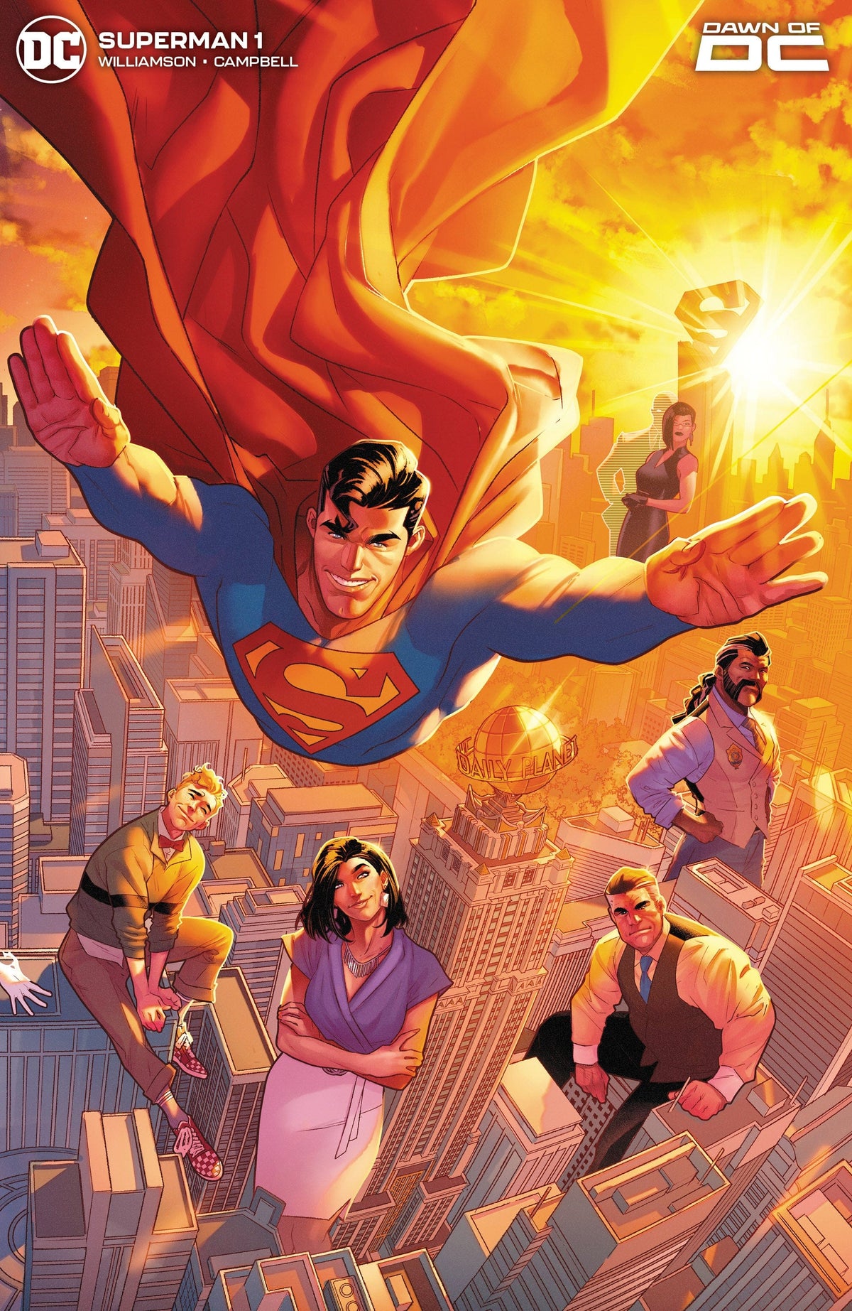 DC Comics Comic Books > Incentives SUPERMAN #1 CVR P INC 1:100 JAMAL CAMPBELL FOIL CARD STOCK VAR 76194137950000127 1222DC016